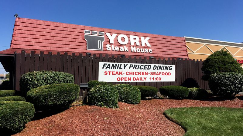 York Steak House's Hot Sicilian Sandwich
