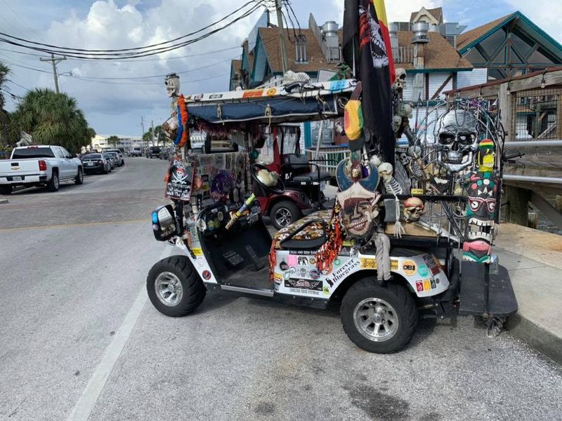 Navigate the Island on Golf Cart Highways