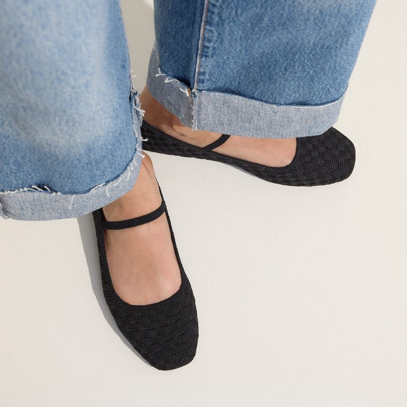 Rothy's The Max Square Mary Jane Flat
