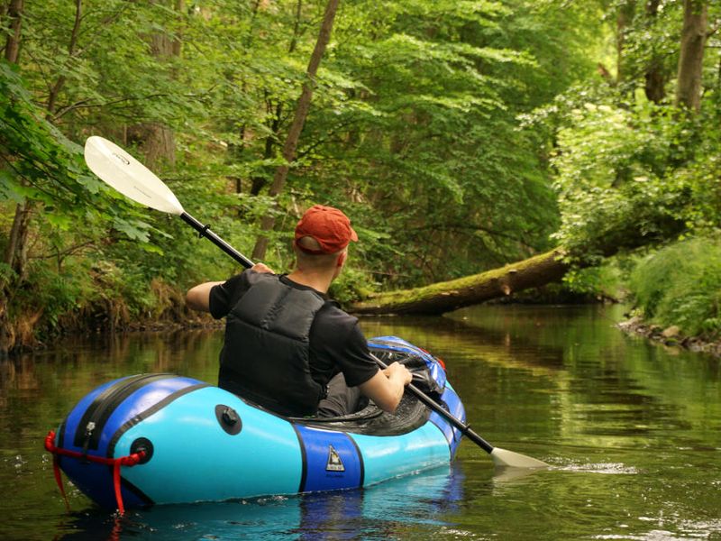 Portable Packraft (Inflatable Miniboat)
