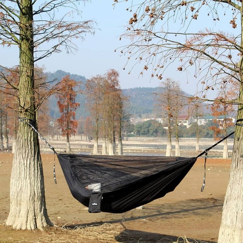 Sunyear Single & Double Camping Hammock with Net