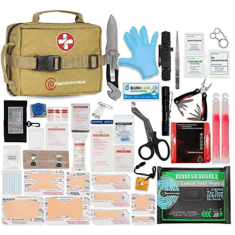 Surviveware Large First Aid and Survival Kit