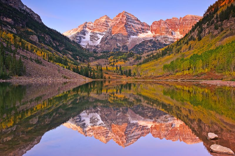 Camp at Maroon Bells