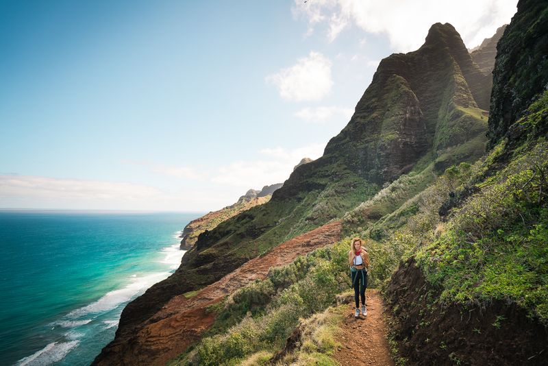 Kalalau Trail, Nāpali Coast State Wilderness Park (Kauaʻi, HI)