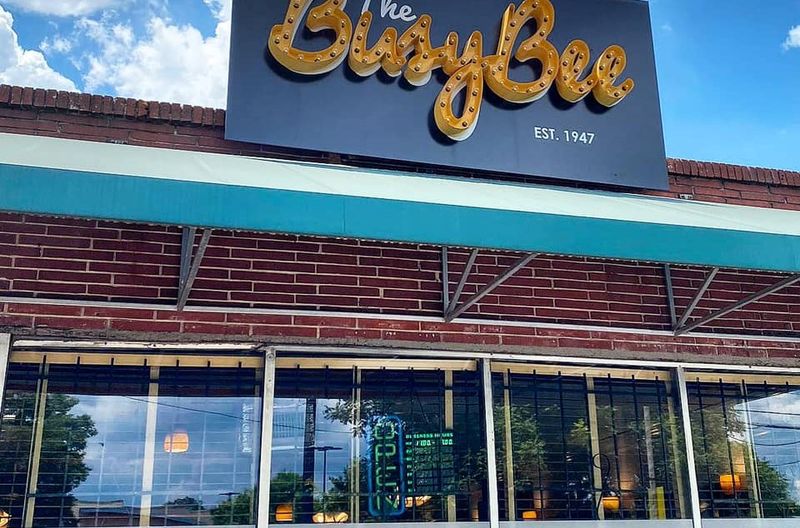 Peach Cobbler — The Busy Bee Café (Atlanta)