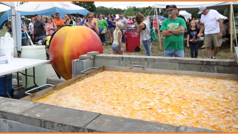 The World’s Largest Peach Cobbler — Georgia Peach Festival (Byron & Fort Valley)