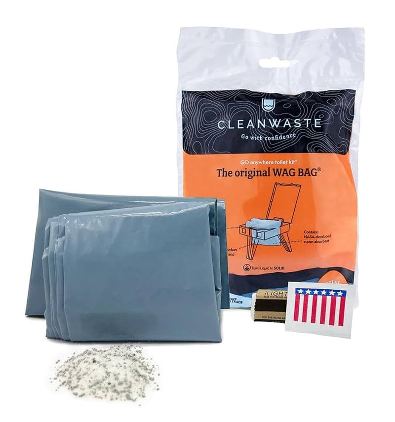 Cleanwaste WAG Bags All-in-One System