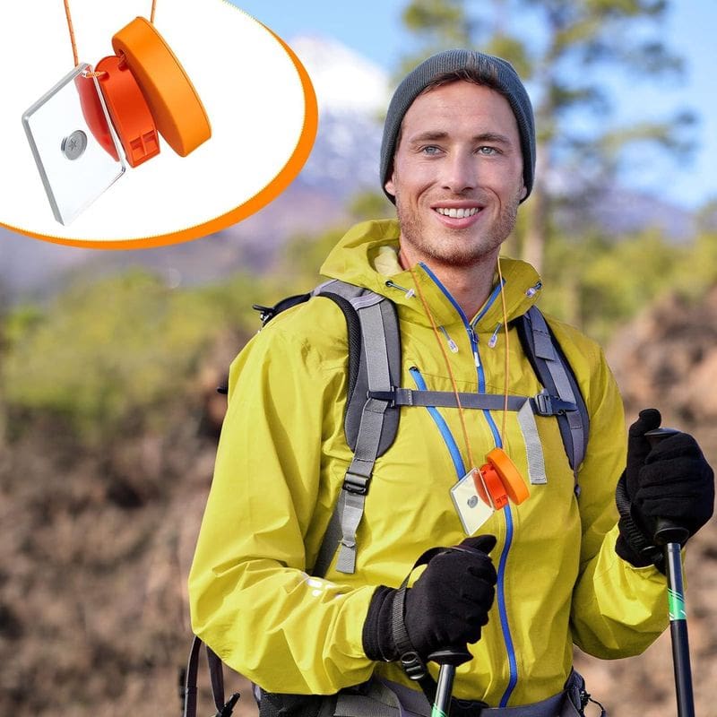 If you get lost or injured, don’t panic—stay put and signal