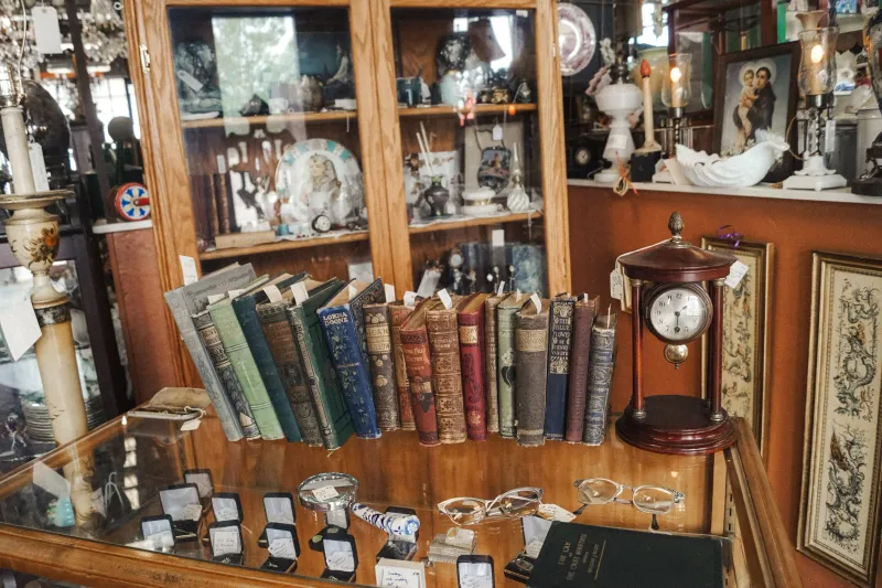 Antique Shops and Local Art