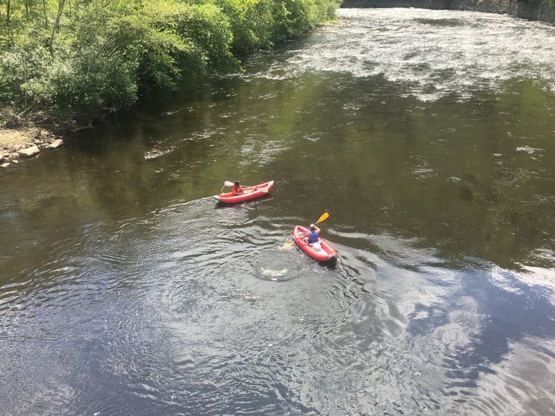 Lehigh River Paddling Through Autumn Splendor