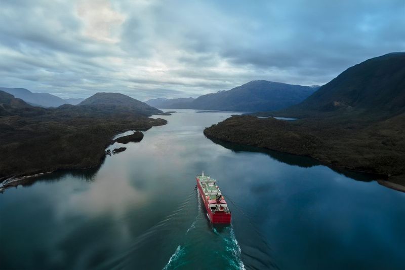 Ferry Access Through Fjords