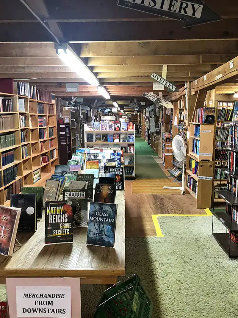150,000+ Books Upstairs Await Discovery