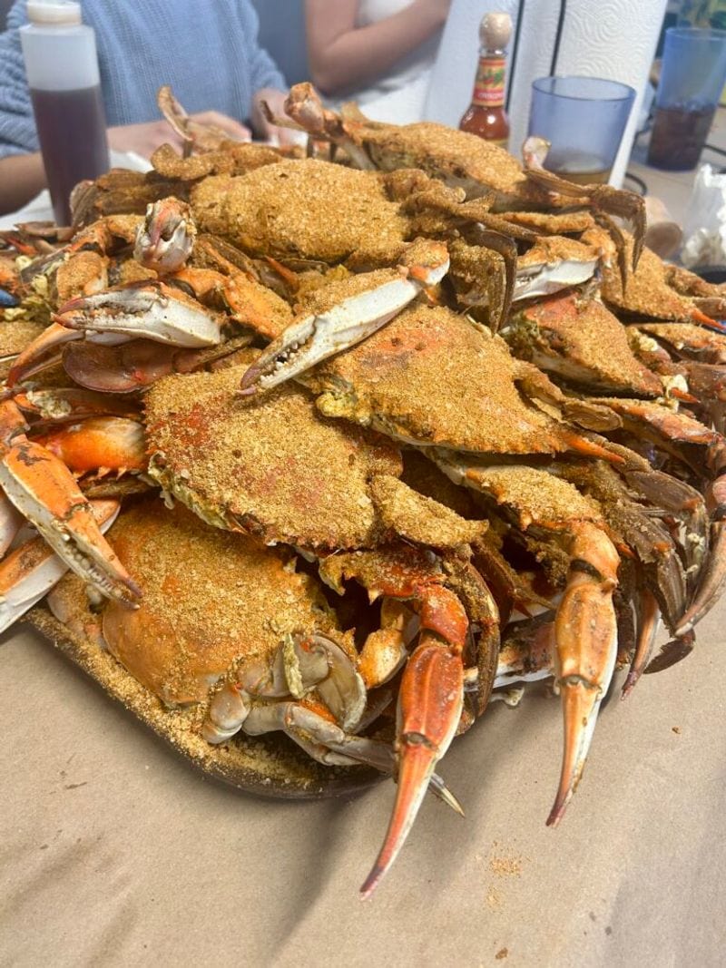 The Surfing Crab: Gas Station Turned Crab Heaven