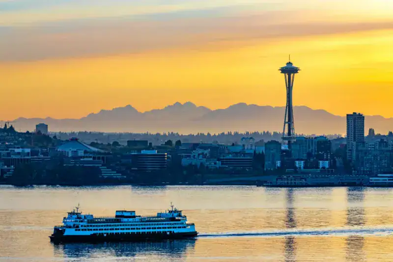 Take the Scenic Ferry Route from Seattle