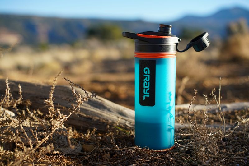 GRAYL GeoPress (purifier bottle, virus protection)