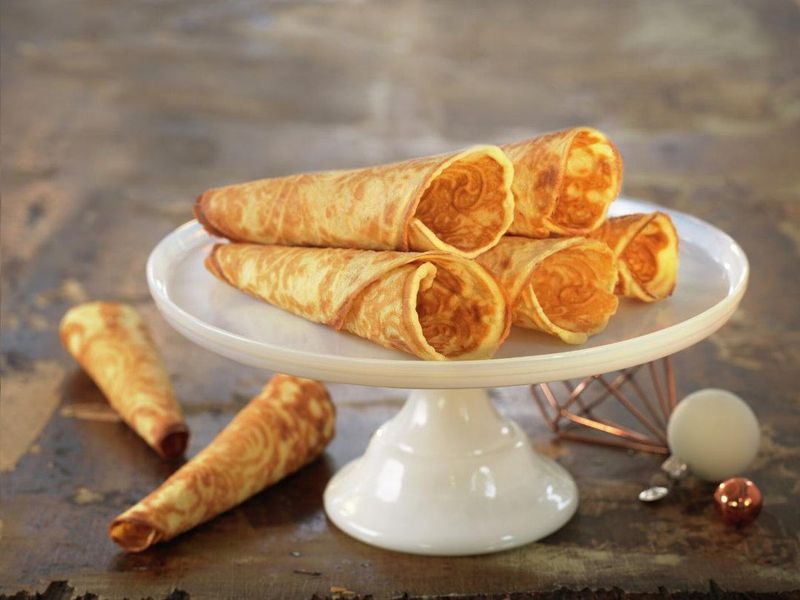 Krumkake & Rosettes (Norwegian Christmas Cookies)