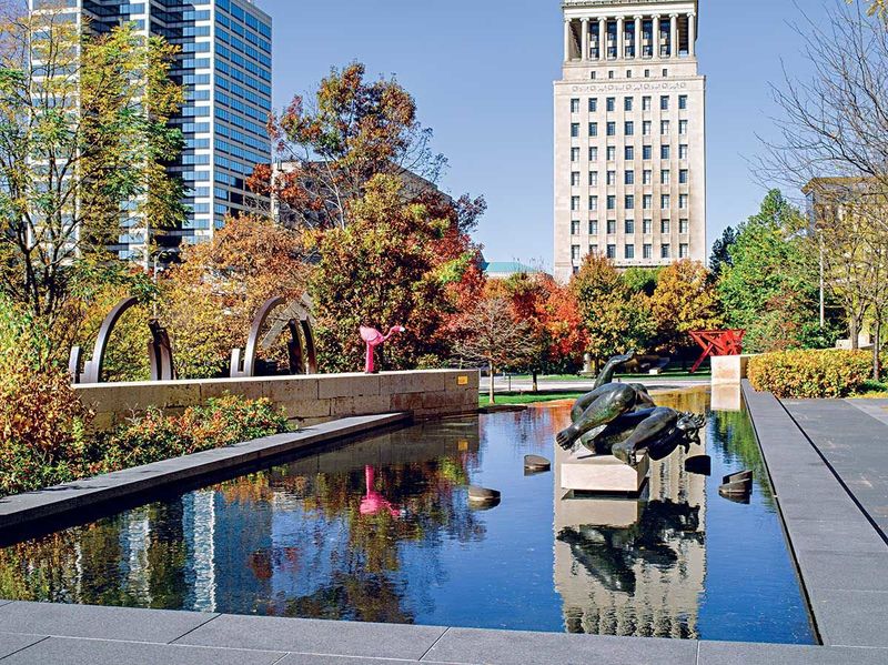 Citygarden Sculpture Park Art Walk