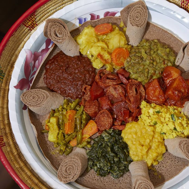 Authentic Ethiopian Feast at Alem Ethiopian Village
