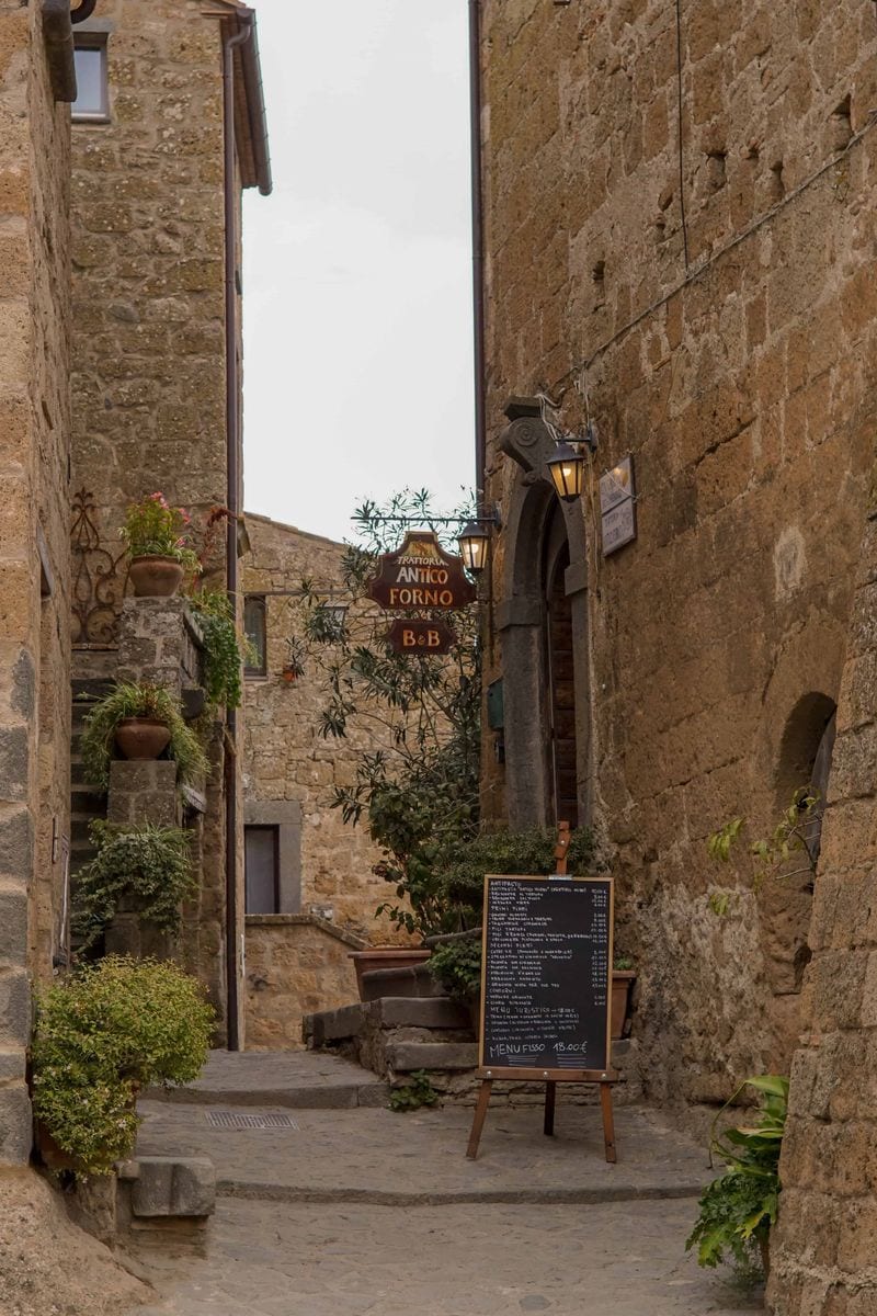 Peaceful Streets Without Summer Crowds