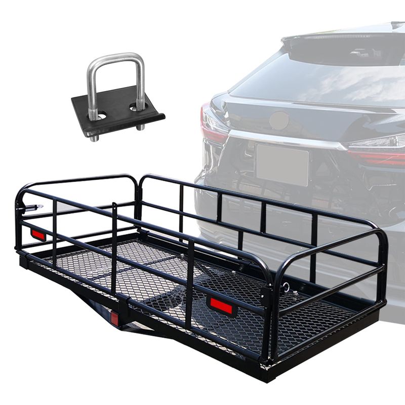 KAIRAY Heavy-Duty Hitch Mount: Tall-Railed Security