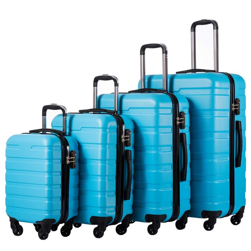 Coolife 4-Piece Basic Hardside Set: Something for Everyone