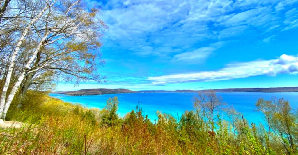Michigan’s Most Underrated Lake Town with Caribbean-Blue Waters