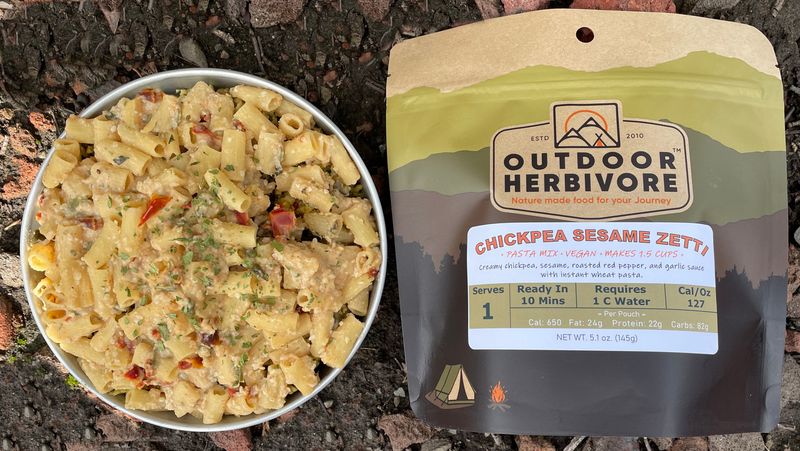 Outdoor Herbivore Chickpea Sesame Zoodles
