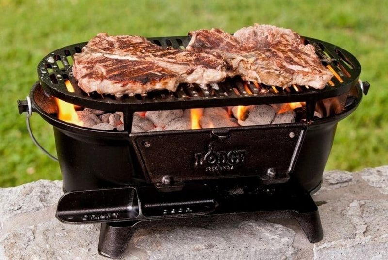 Lodge Cast Iron Sportsman’s Grill