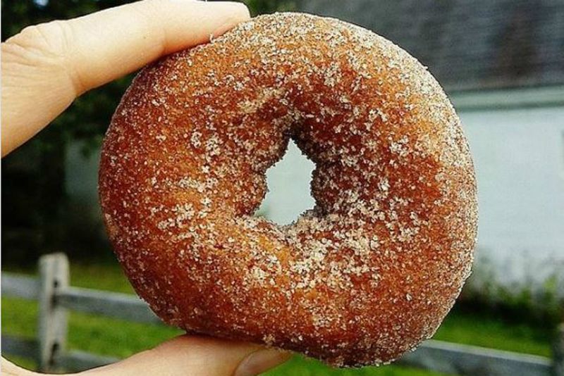 New Hampshire — Apple-cider doughnuts