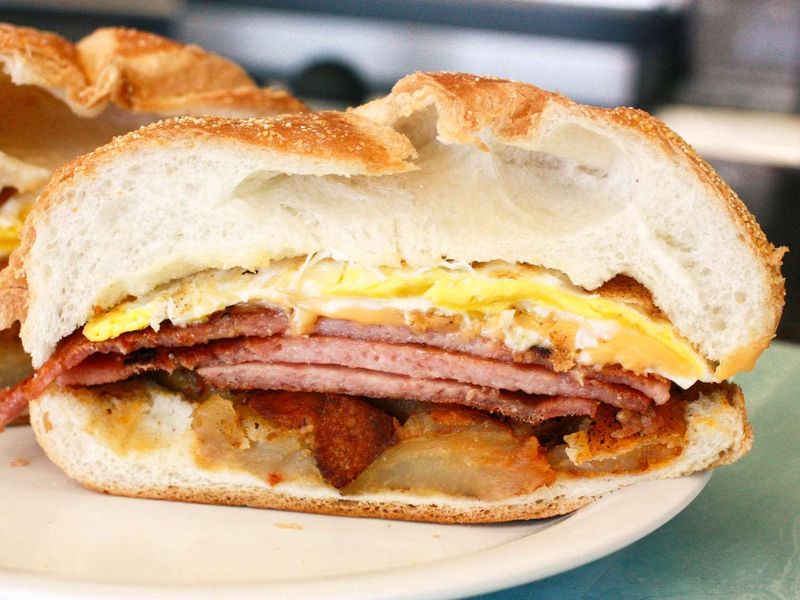 New Jersey — Pork roll (Taylor ham)