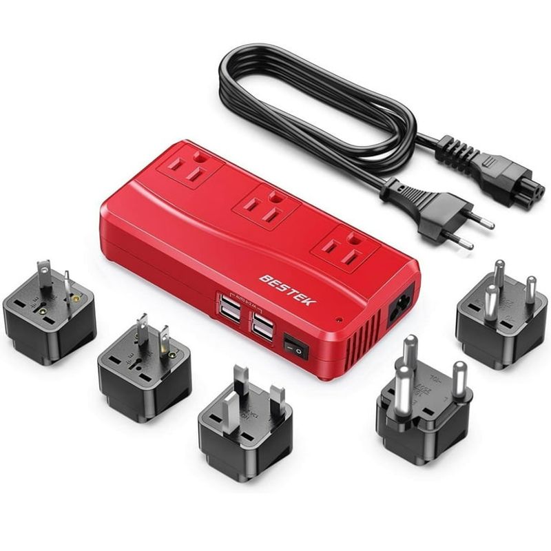 BESTEK Universal Travel Adapter with Voltage Converter