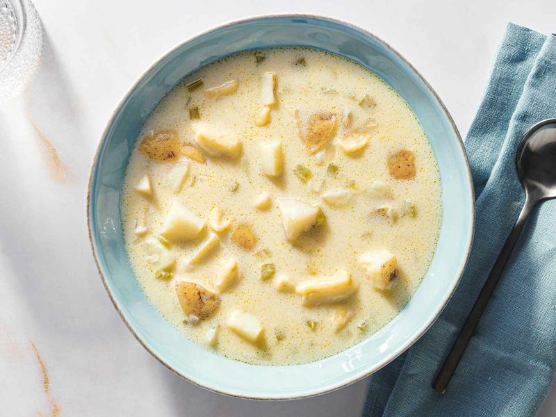 North Dakota — Knoephla soup