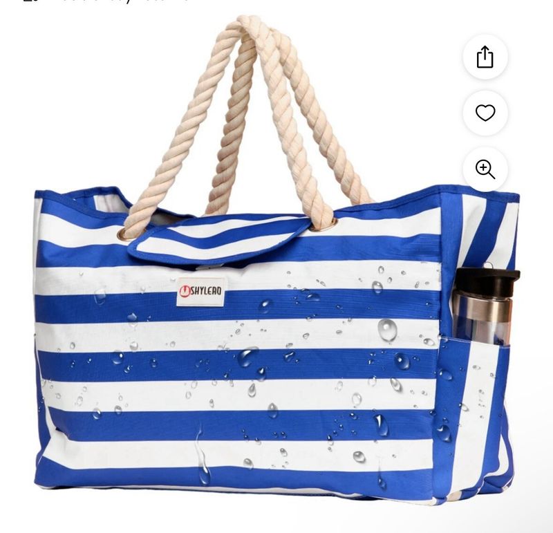 Shylero Waterproof XL Beach Tote