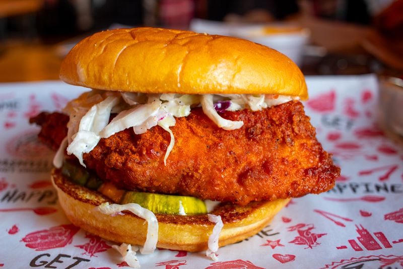 Prince's Hot Chicken Sandwich: Nashville's Fiery Legend