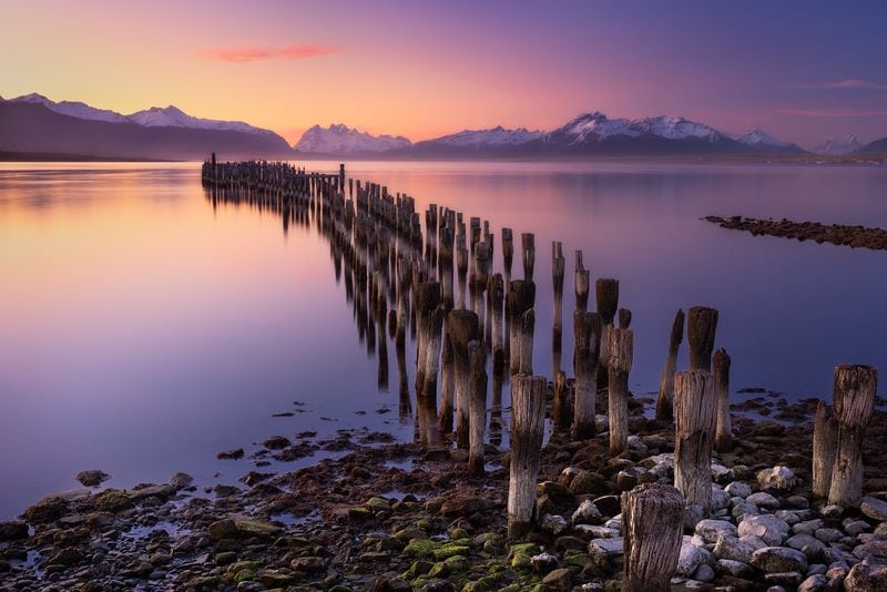 Breathtaking Sunsets Over Fjords
