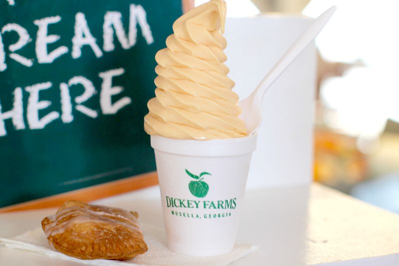 Fried Peach Hand Pies & Peach Ice Cream — Dickey Farms (Musella)