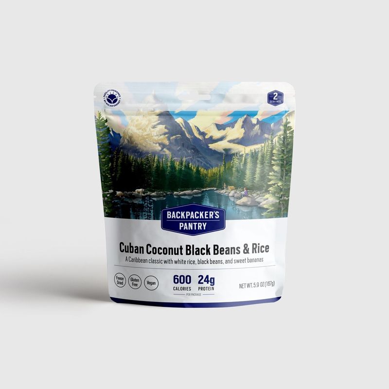 Backpacker’s Pantry Cuban Coconut Black Beans & Rice