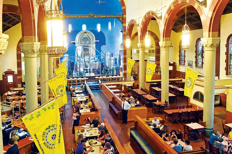 The Church Brew Works (Pittsburgh — Lawrenceville) — German Bites in a Cathedral of Beer
