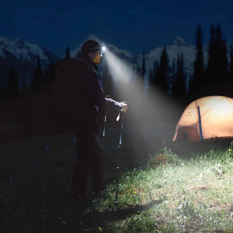 Headlamp with Extra Batteries