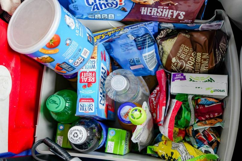 Organized Snack & Activity Bin