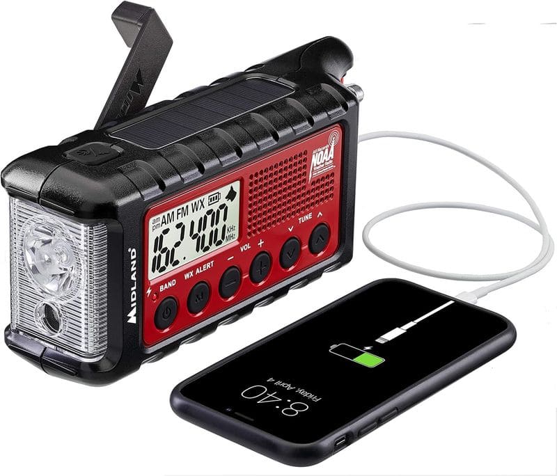 Midland ER310 Emergency Crank Radio Survival Kit