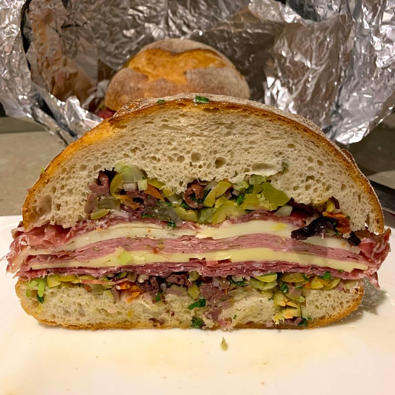 Jason's Deli Muffaletta: Mediterranean Meets Tennessee