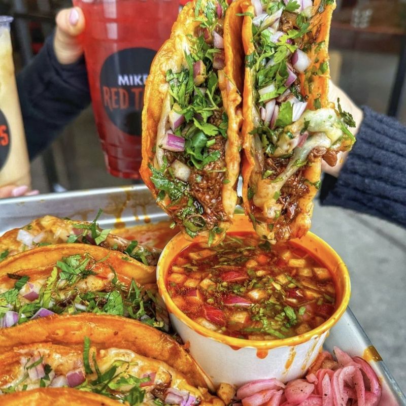 Mike's Red Tacos: Birria Bliss on Wheels