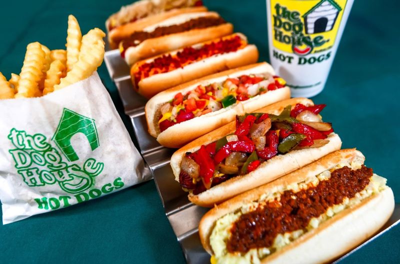 The Dog House: Durham's Mint-Green Hot Dog Haven