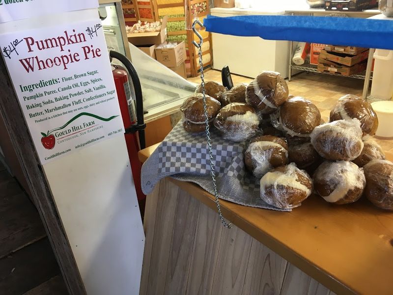 “Famous” Pumpkin Whoopie Pies at Gould Hill Farm (Contoocook, NH)