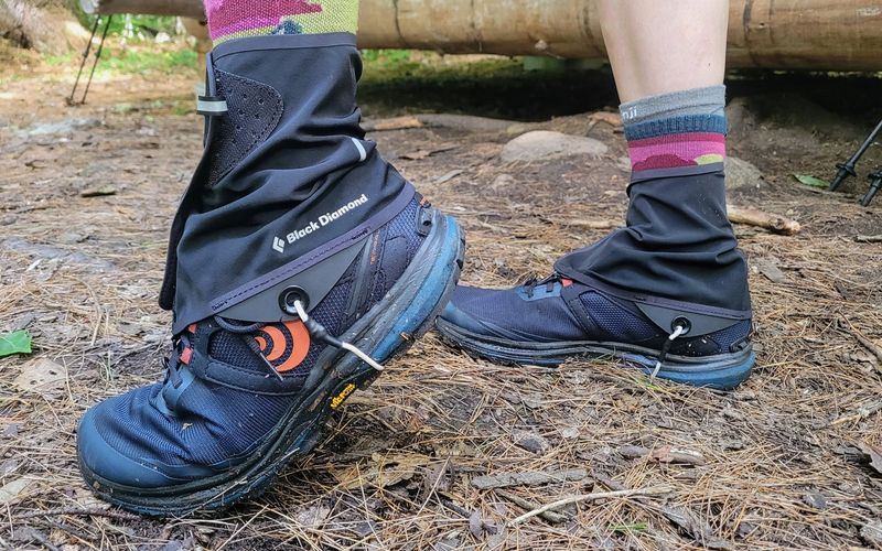 Waterproof Hiking Boots and Gaiters