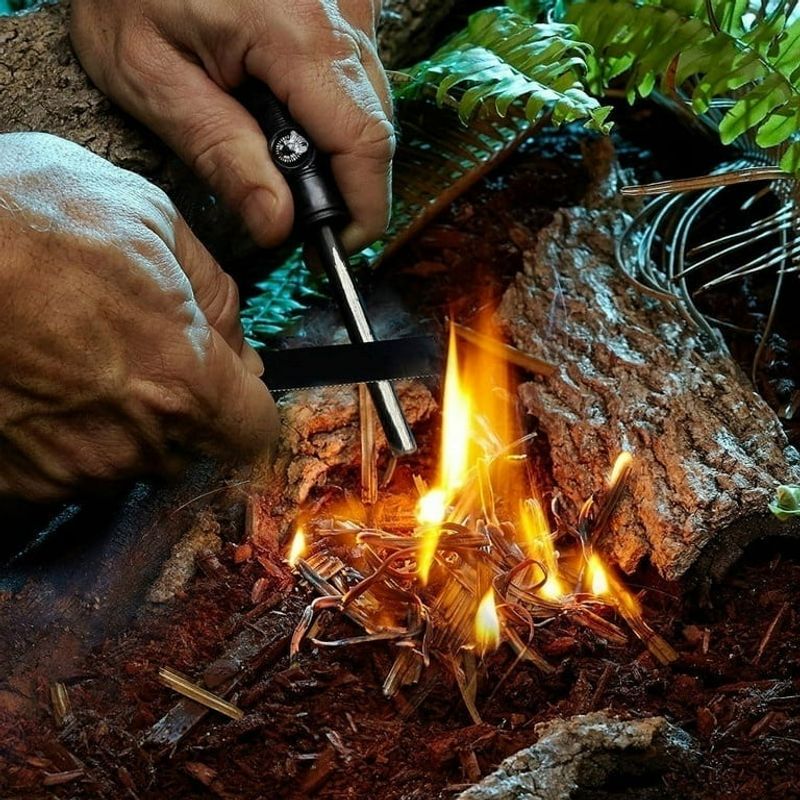 Fire Starting Kit with Multiple Methods