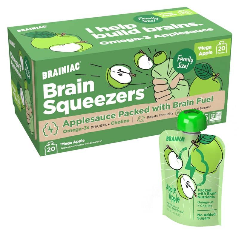 Applesauce squeeze pouches