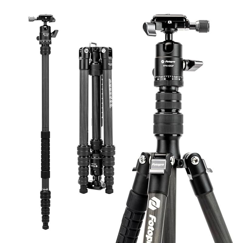 Fotopro X-Go Max Carbon Fiber Tripod