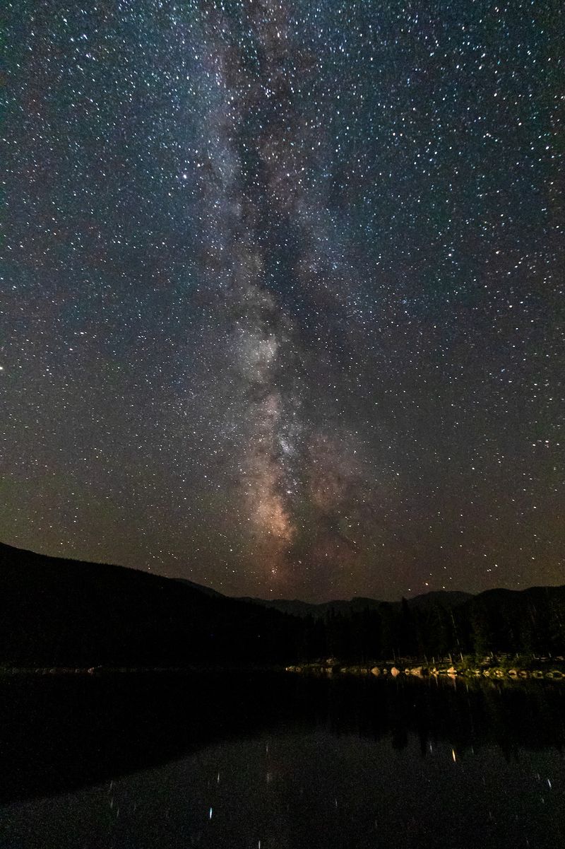 Milky Way Stretches Across Unpolluted Skies